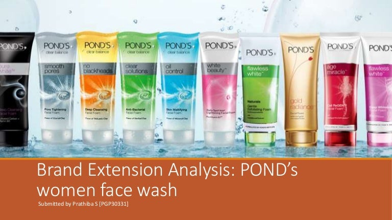 ponds face wash products
