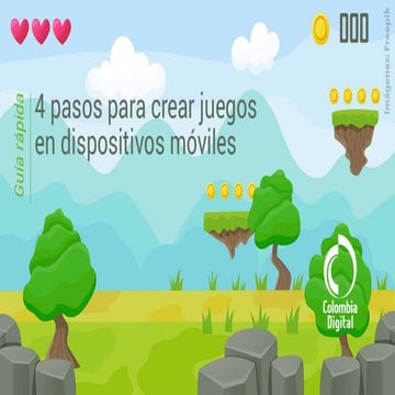 4 pasos para crear juegos en dispositivos moviles