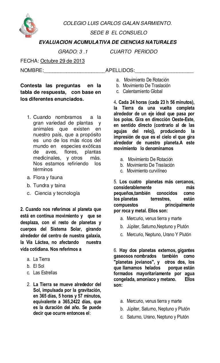 preguntas tipo icfes sobre geografia fisica 4 periodo acumulativa de ciencias naturales 2013 preguntas tipo icfes sobre geografia fisica 4 periodo acumulativa de ciencias naturales 2013