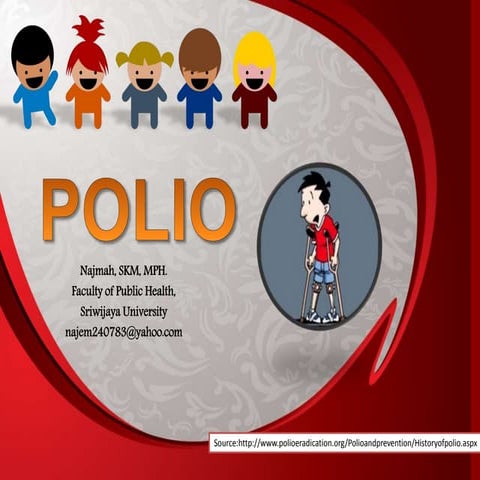 Poliomyelitis | PPTX