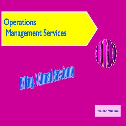 Operations ManagementServices
