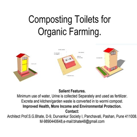  INCOME GENERATING ECO TOILETS.