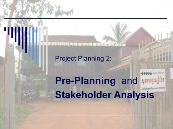 Pre project planning - rishabh engineering services | PDF