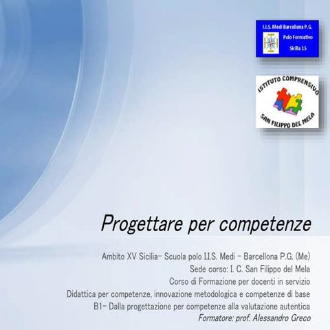 4 progettare per competenze