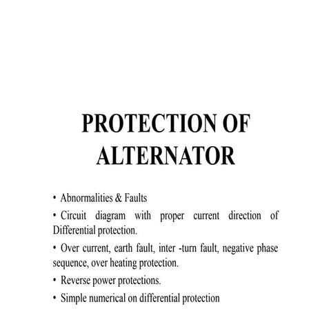 4 PROTECTION OF ALTERNATOR.pptx