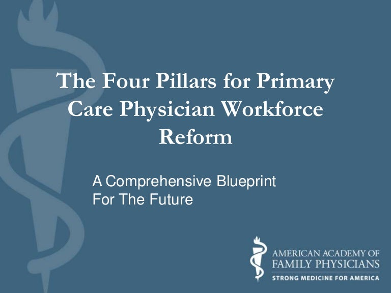 The Four Pillars for Primary Care Physician Workforce Reform