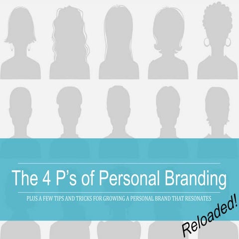 The 4 P's of Personal Branding - RELOADED