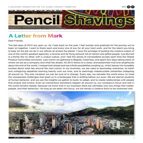 Pencil Shavings: 4Q12 GPC, Bogota