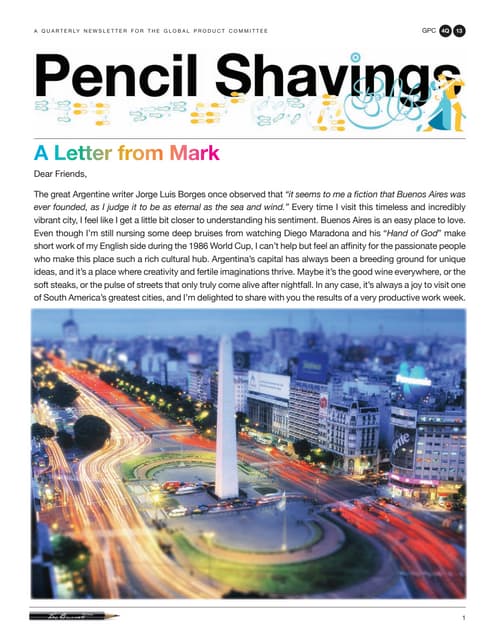 4Q13 Pencil Shavings, Buenos Aires