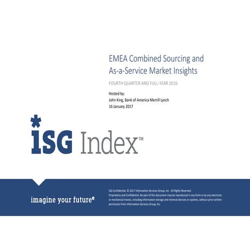 4Q16 EMEA ISG Index