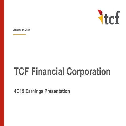 4Q19 Earnings Presentation