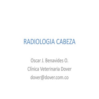 Radiologia cabeza y cuello 