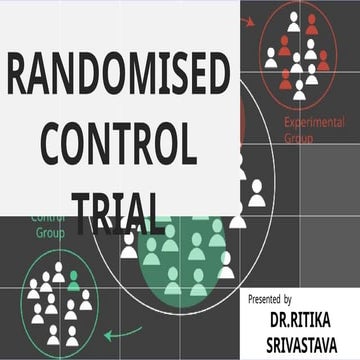 RANDOMISED CONTROL TRIAL EPIDEMIOLOGY  PREVENTIVE AND SOCIAL MEDICINE