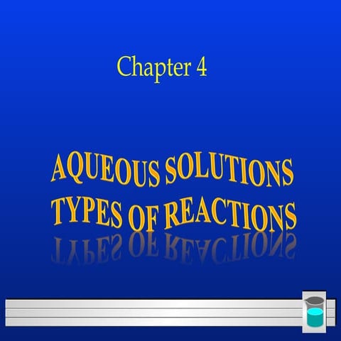 4,reaction in aq.solution