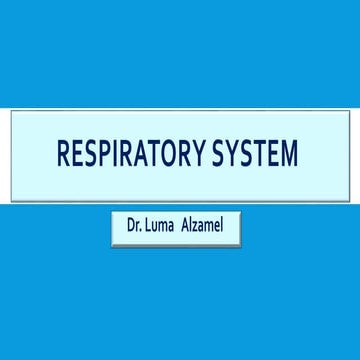 Respiratory system.ppsx