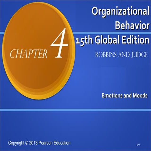 Robbins and Judge Emotions and Moods