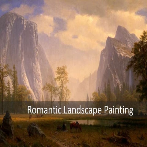 Romantic Landscape Painting