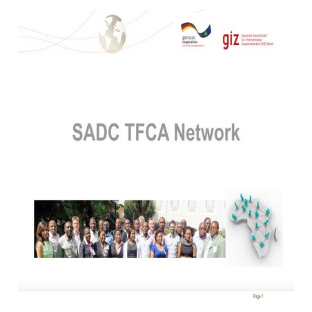 SADC TFCA network Martin Leinweber
