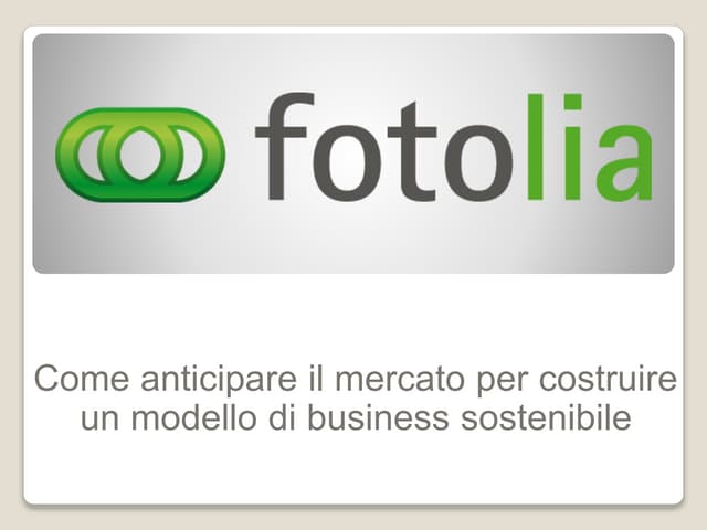 Come anticipare il mercato per costruire un modello di business sostenibile. 