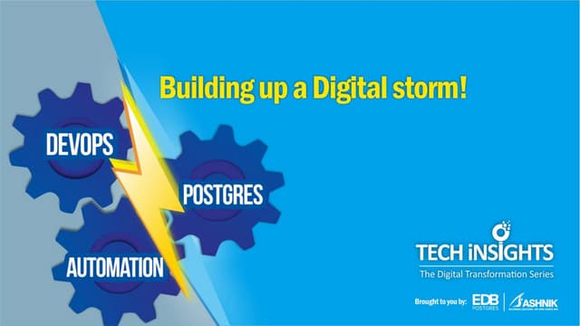 Automating EDB Postgres using Ansible by Sameer Kumar - Senior Solution Archi...