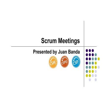 Scrum meetings