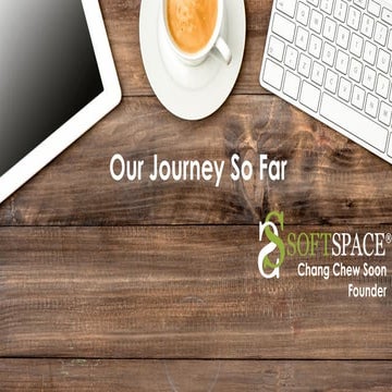 MDEC Fintech Conference - The Soft Space Journey