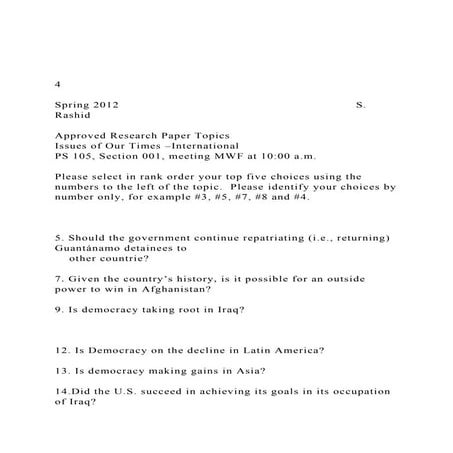 4Spring 2012S. RashidApproved Research Paper .docx