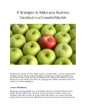 How to Help Your Business Stand Out