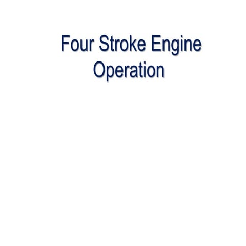 4 stroke engine