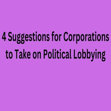 Political Lobbying Examples | Types Of Lobbying – TWYPA