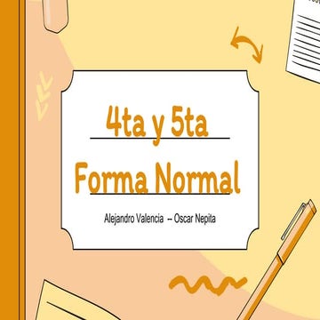 4ta y 5ta forma normal.pptx