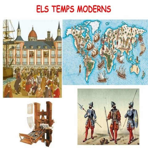 3r ESO. Els temps moderns