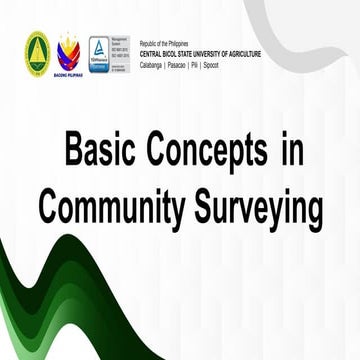 Comprehensive Guide to Community Surveying and Data Collection ...