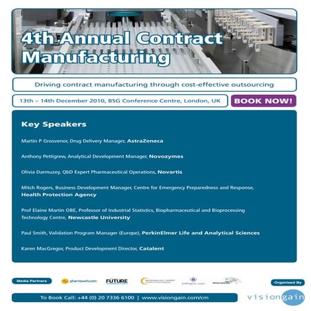 4th Annual Contract Manufacturing (2010)