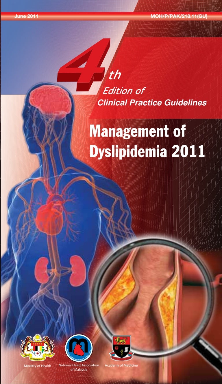 4th Edition Of Clinical Practice Guidelines Management Of Dyslilidemi 