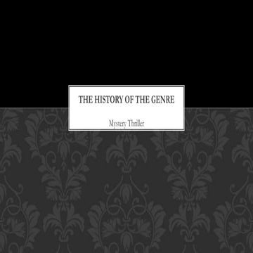 4 the history of the genre