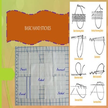 TLE 8 BASIC HAND STITCHES