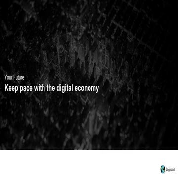 How to Keep Pace With The Digital Economy
