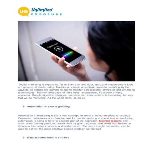 4 things that will forever change online marketing in 2018