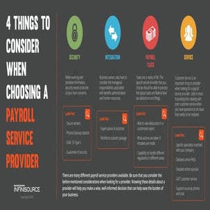 4 Things to Consider When Choosing a Payroll Provider