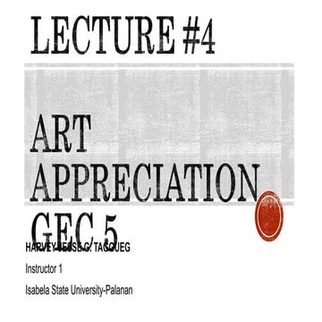4th Lecture_ART APPRECIATION GEC 5.pptx