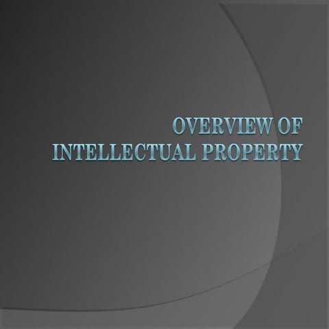 EUT440 LAW 4 (Intelectual Property)