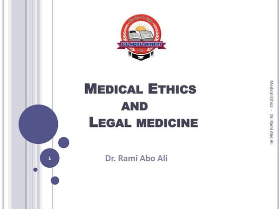 Introduction to Healthcare Ethics | PPTX | Law