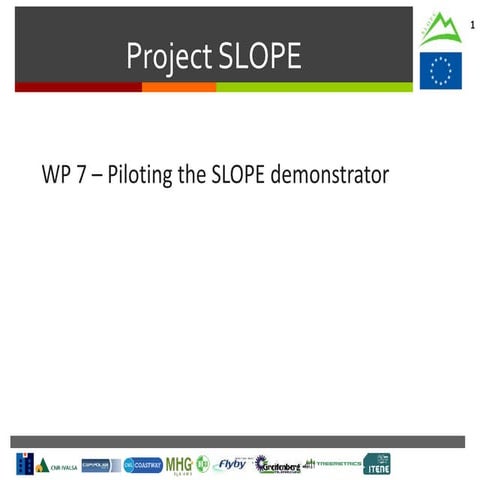 3rd Technical Meeting - WP7