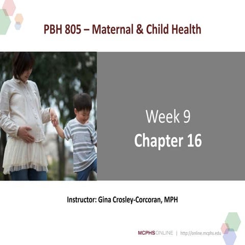 PBH 805: Week 9 Slides