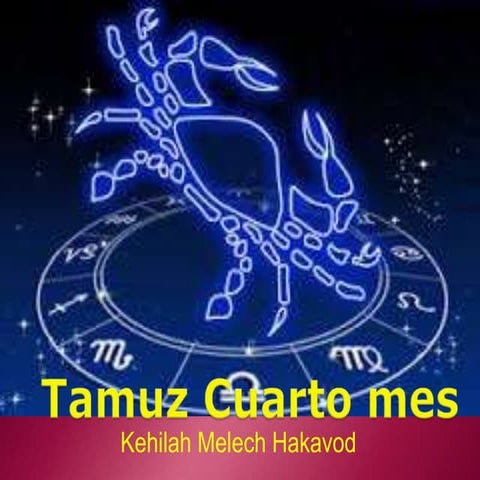 4to. mes hebreo tamuz | PPTX