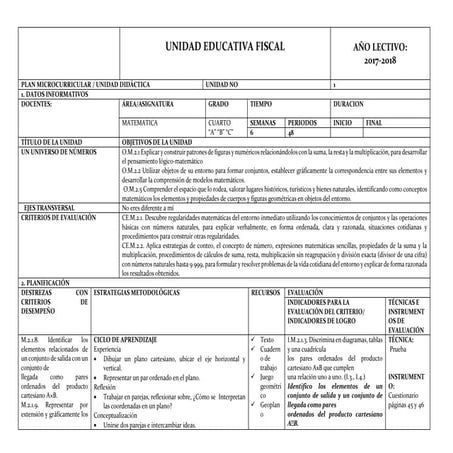 Planificacion por Unidad Didáctica 4to.EGB M.pdf