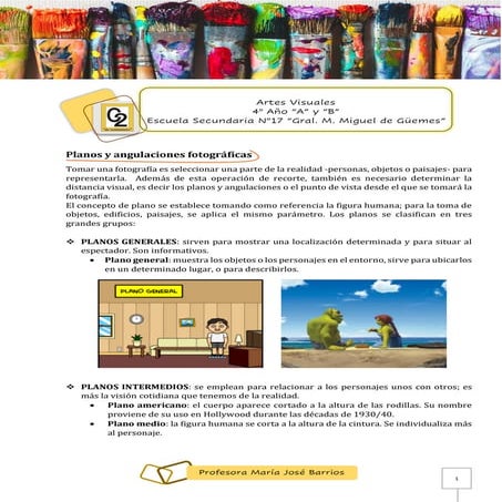 Planos y angulaciones