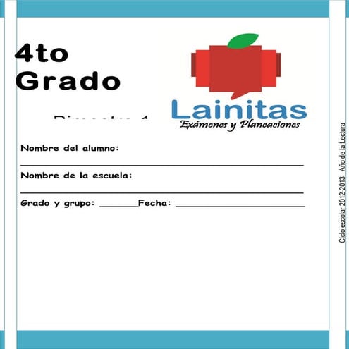 4to grado   bimestre 1 (2012-2013)