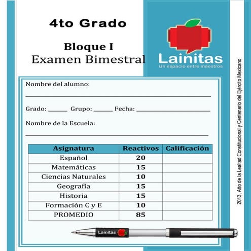 4to grado   bloque 1 (2013-2014)